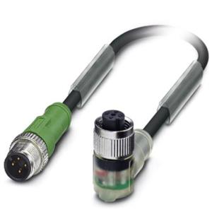 Phoenix Contact SAC-4P-M12MS/3,0-PUR/M12FR-3L