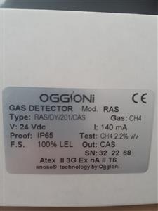 OGGIONI RAS/DY/201/CAS Gaz dedektörü_0 Turkey