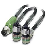 Phoenix Contact SAC-3P-M12Y/2X0,3-PUR/M12FR2LB
