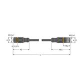 Turck RKC4.4T-0.6-RSC4.4T/TXL