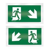 Esylux SLD Piktogramm-Scheibe zweis. u. rechts/u. links