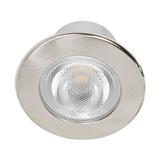 Nobilé LED Mini Spot R nickel-geb. 3,3W warmweiß 22°