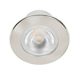 Nobilé LED Mini Spot R nickel-geb. 3,3W warmweiß 38°