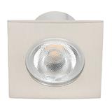 Nobilé LED Mini Spot Q nickel-geb. 3,3W warmweiß 38°