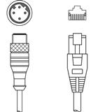 Leuze electronic KSS ET-M12-4A-RJ45-A-P7-100