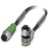 Phoenix Contact SAC-4P-M12MS/1,5-PUR/M12FR-3L