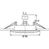 Nobilé C 3830 nickel-gebürstet