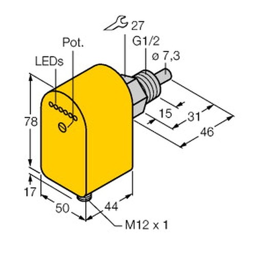 Turck FCS-G1/2A4P-AP8X-H1141 Turkiye