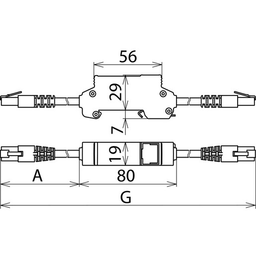 Dehn + Söhne DPA M CAT6 RJ45S 48 Turkiye