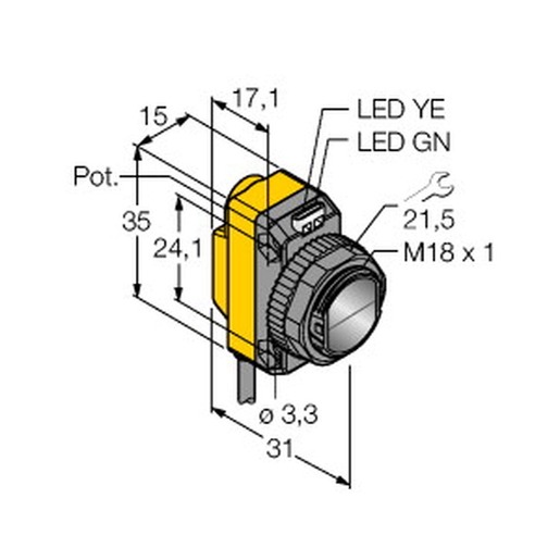 Turck QS18VP6LP Turkiye