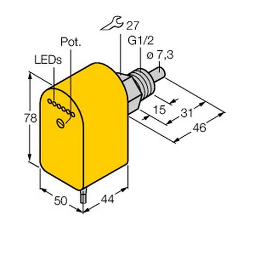 Turck FCS-G1/2A4P-VRX/230VAC Turkiye
