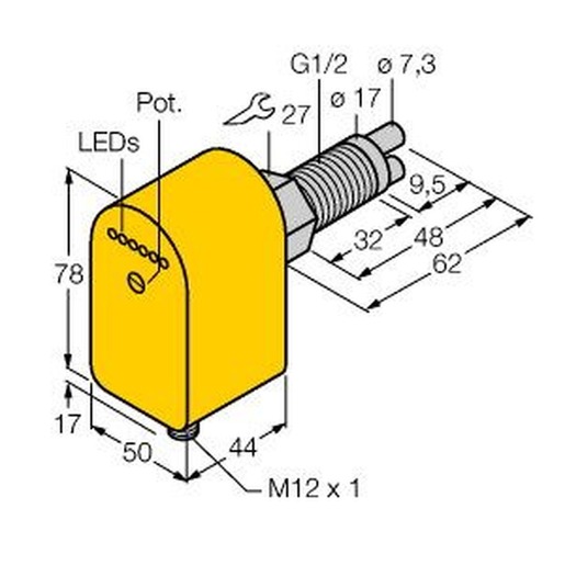 Turck FCS-GL1/2A2P-LIX-H1141/A Turkiye
