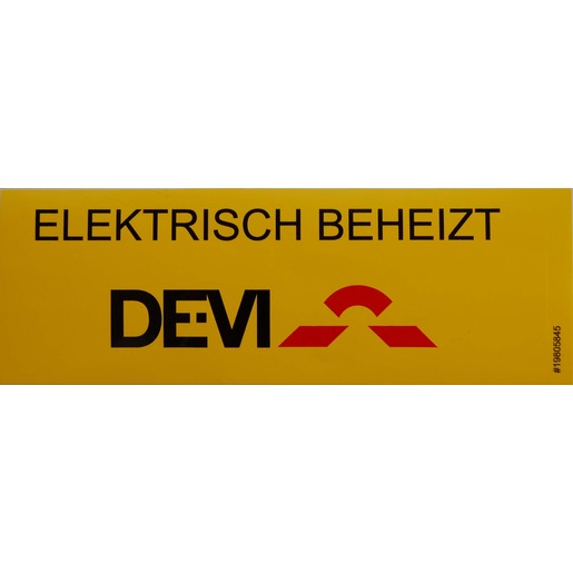 Devi Kennzeichnungsaufkleber Turkiye