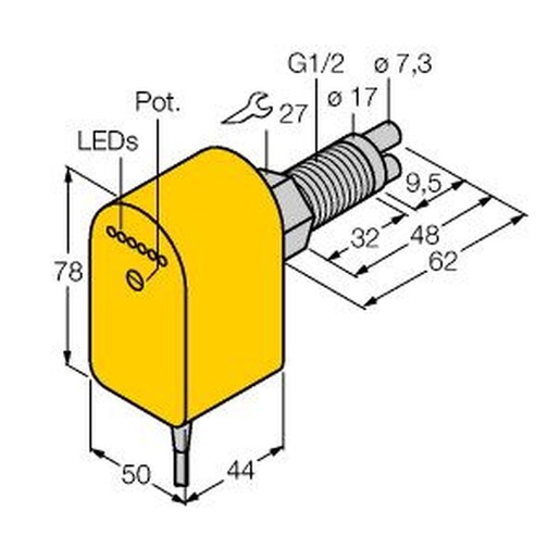 Turck FCS-GL1/2A2P-VRX/24VDC/A Turkiye