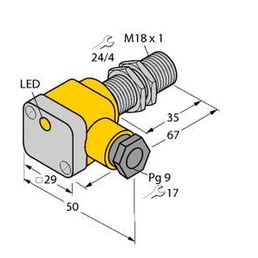 Turck BI5-G18SK-Y1X Turkiye