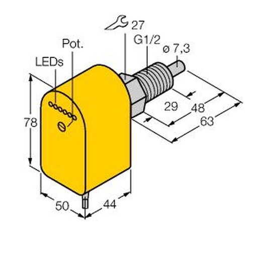 Turck FCS-GL1/2A4P-VRX/230VAC Turkiye