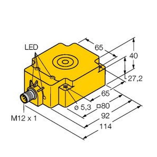 Turck NI75U-Q80-AP6X2-H1141 Turkiye