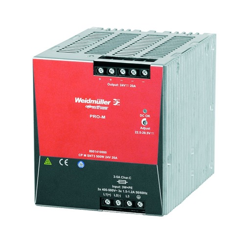 Weidmüller CP M SNT3 500W 24V 20A Turkiye