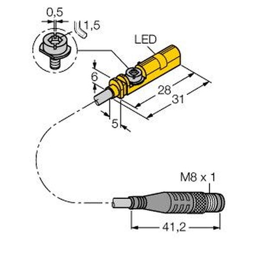 Turck BIM-UNT-AP6X-0.3-PSG3M Turkiye