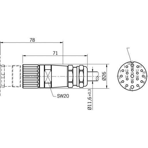 Euchner C-M23F19-19XDIFPU20,0-MA-092726 Turkiye