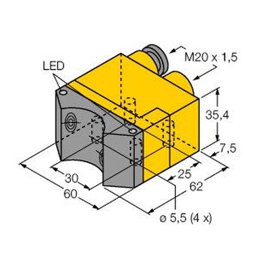 Turck NI4-DSU35TC-2Y1X2 Turkiye