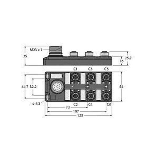 Turck TB-6M12-5P3-CS19T Turkiye