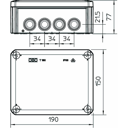 OBO Bettermann T 160 ED 16-5 Turkiye