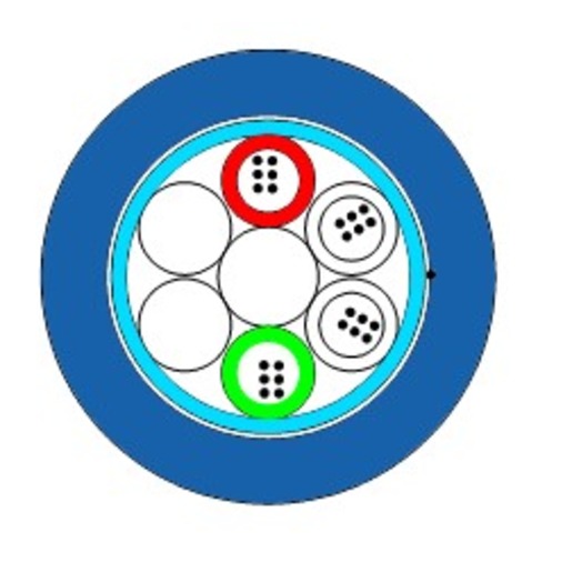 Draka UCFibre I/O ST D DA LSHF 5.0kN 24 OM3B Turkiye