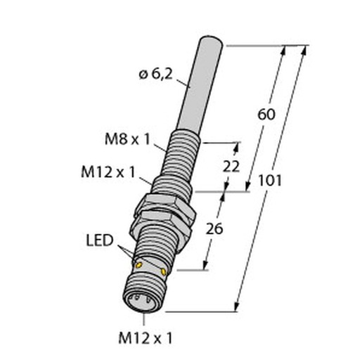 Turck NIMFE-M12/6.2L101-UP6X-H1141 Turkiye