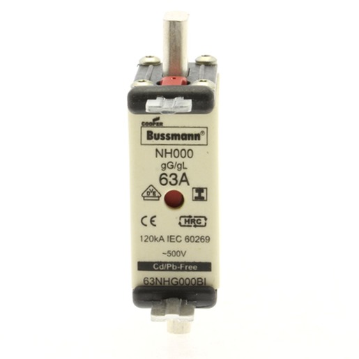 Eaton Electric NH FUSE 63 500V GL/GG SIZE 000 Turkiye