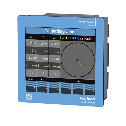 Janitza Electronics UMG 509-PRO  UH= 95-240V AC Turkiye