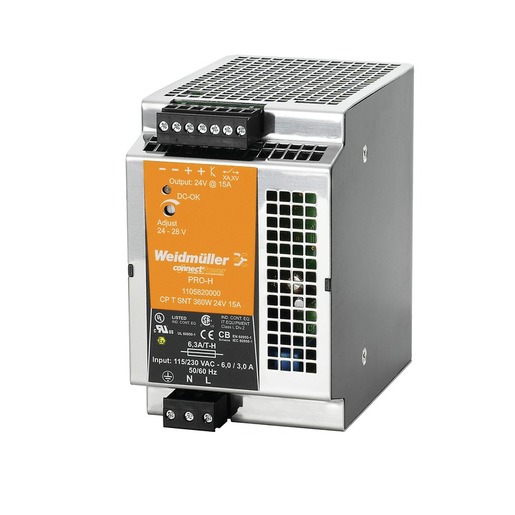 Weidmüller CP T SNT2 360 W 24 V 15 A Turkiye