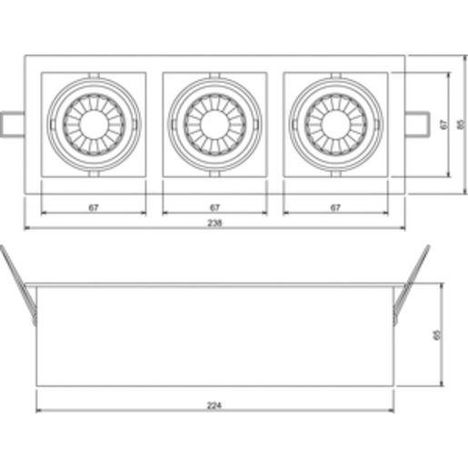 Nobilé LED Mini Kardan E3 7W titan-matt warmweiß 30° Turkiye