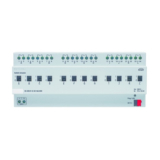 Esylux CU-DIN R 12-CH 16A KNX Turkiye