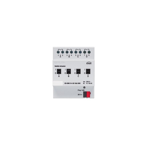 Esylux CU-DIN R 4-CH 16A KNX Turkiye