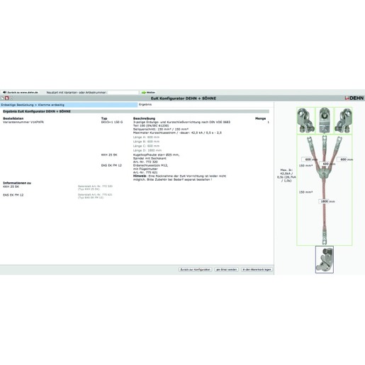 Dehn + Söhne EKV3+1 70 G VCEY1U6 Turkiye