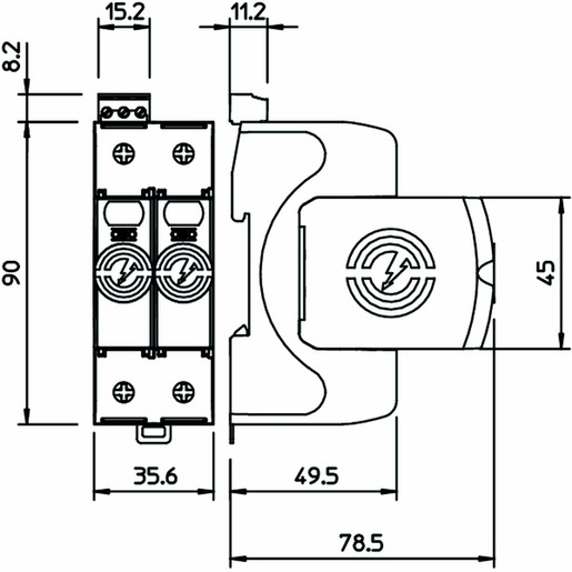 OBO Bettermann V20-1+NPE+FS-280 Turkiye