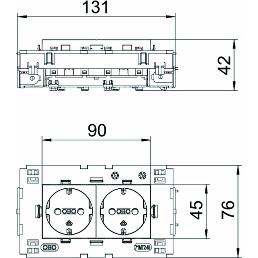 OBO Bettermann STD-D0C8 ROR2 Turkiye