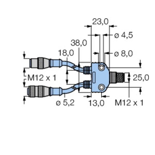 Turck VB2-FSW/RSSW RKSW 455-0.5M-0.5M Turkiye