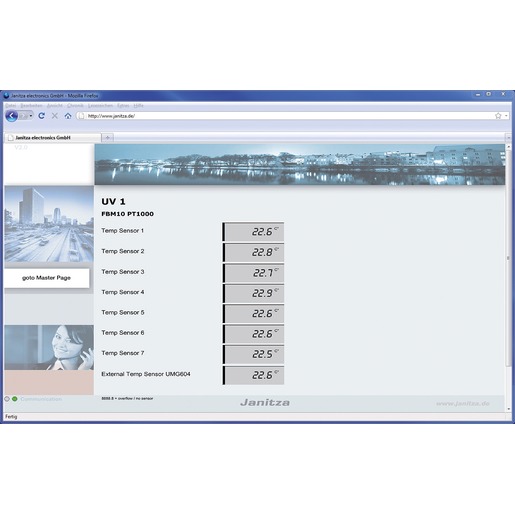 Janitza Electronics APP FBM10PT100 Turkiye