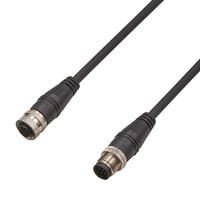 Keyence OP-88925 Dedicated power supply cable M12, 8-pin female to 8 pin male, extention 10 m Turkiye