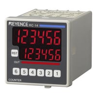 Keyence RC-14 48-mm□ 6-digit 7-segment LED, One-stage Preset, DC Power Supply Turkiye