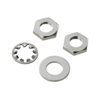 Keyence OP-2424 M6 Nut Set (Nut x 2, Washer x 1, Crow Washer x 1) Turkiye