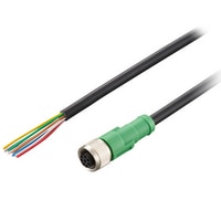 Keyence OP-87584 Oil-resistant Power Cable, Straight, 10 m Turkiye
