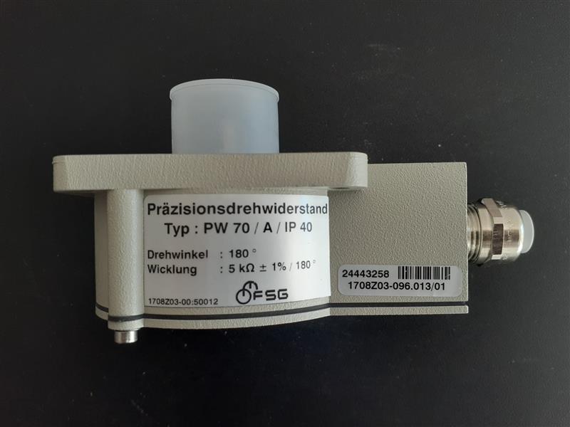FSG Typ:PW 70/A/IP40 Açısal Potansiyometre Turkiye