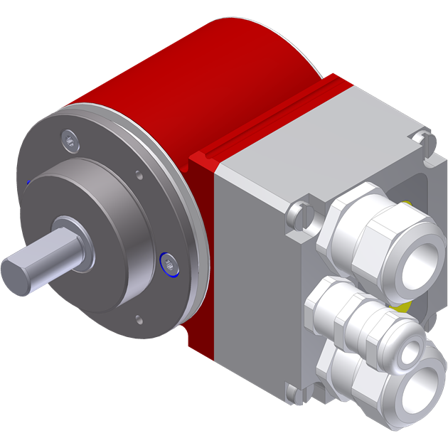 TR Electronic CEV582M-00215 CEV582M 4096/4096 Profibus PNO ZB36 10FL19 2xM16 1xM12r Turkiye