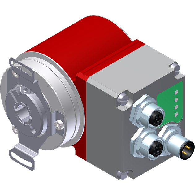 TR Electronic CES58M-00154 CES-58M-8192/4096 Profinet 10H7 3xM12 Turkiye