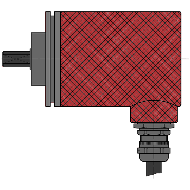 TR Electronic CEV65S-10089 CEV-65S 8192/1 PAR Z36 10FL/19 PGr 25D 7m Turkiye