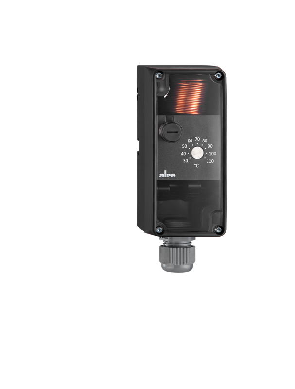 Alre RTKSA-002.410 Universal capillary thermostat, 30…110…°C, hysteresis -10…-15K, TB, internal setting, external resetting Turkiye