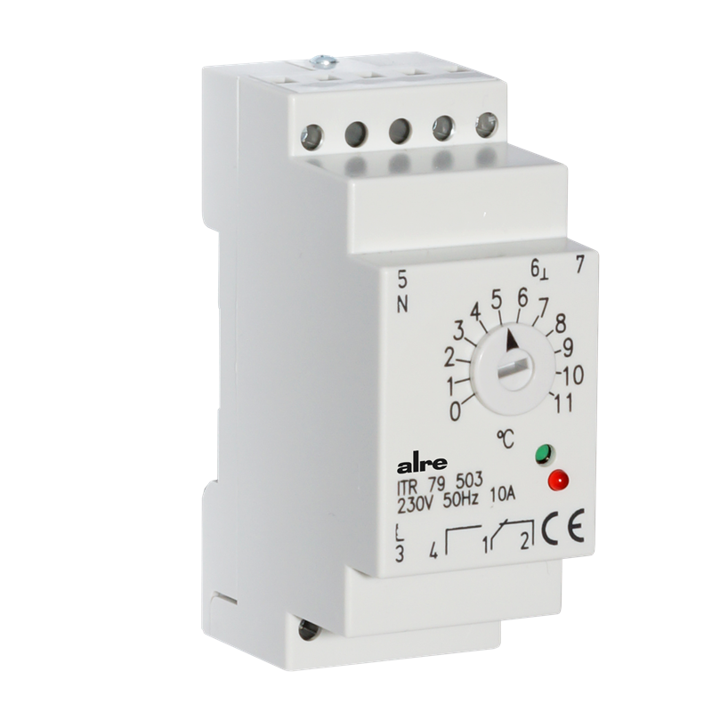 Alre ITR 79.503 Temperature controller for standard rail mounting, 0…11…°C Turkiye